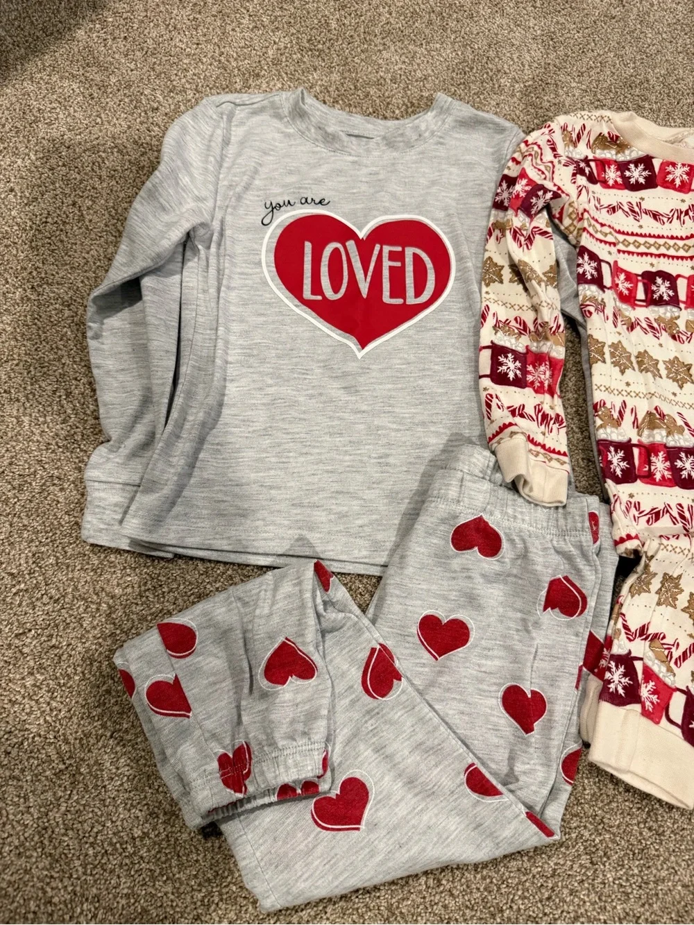 Kids Long Sleeve Pajama Sets Bundle